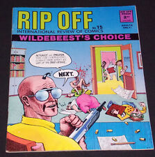 Rip Off Comix #15 International Review of Comics Underground 1987  picture
