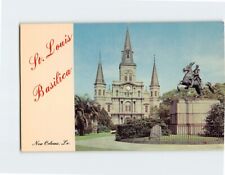 Postcard St. Louis Basilica New Orleans Louisiana USA picture