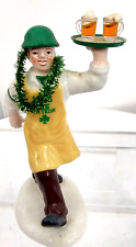 Dept 56 #55128 Original Snow Village Bringing the Irish Cheer Figurine N/Box picture