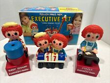Vintage 1975 Collectible Raggedy Ann & Andy Executive Set W/ BOX picture