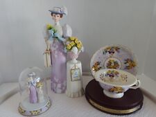 Avon 2001 Presidents Club Mrs Albee Award 6 Piece Collection  Good Condition picture