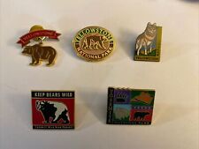 Yellowstone And Yosemite National Park Pins Lot Of 5 picture