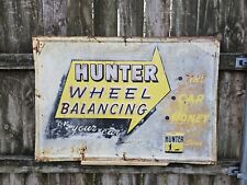 Hunter Wheel Alignment Sign 39