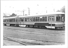 CTS Cleveland Railway Kuhlman Streetcar Trolley #99 Special 1940s Vintage Photo picture