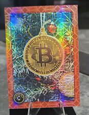 Cardsmiths CURRENCY Holiday #1 Bitcoin Garnet Gemstone 54/75 picture