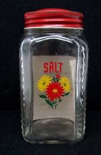 Vintage Tipp City Red & Yellow Floral Salt Shaker NOS (PH) picture