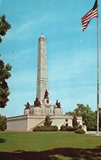 Vintage Postcard Lincoln's Tomb Oak Ridge Cemetery Spire Bronze Springfield IL picture