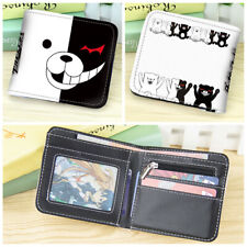 Danganronpa Monokuma Anime Cosplay Unisex Wallet Fold PU Fashion Wallet Gift picture