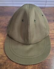 Vintage Ace Mfg Co US Army 8-1204-CF Green Military Cap Size 7 1/4 Made in USA picture