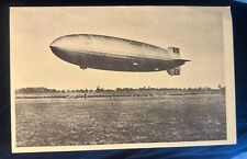 c1930 Postcard Graf Zeppelin LZ 127 Ascending Aviation German Military Airship picture
