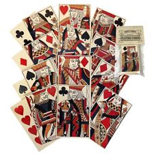 Antique Vintage Style Colonial Deck of Playing Cards 18th 19th Century Style.... picture