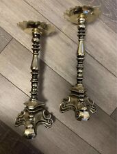 Vintage 1960’s Rubel Baroque candle holders Set Of 2 Rare Find picture