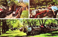 Hollister CA Casa de Fruta Orchard Railroad Train Amusement Park Postcard E35 picture
