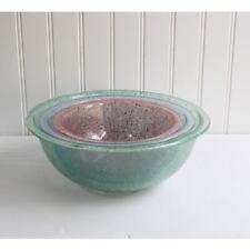 Vintage Pyrex Paint Splatter Speckled Confetti Nesting Mixing Bowls Set of 3 picture