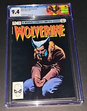 WOLVERINE LIMITED SERIES #3 CGC 9.4  FRANK MILLER COVER/ART CUSTOM LABEL picture