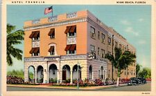 1935 Hotel Franklin Miami Beach Florida Postcard picture
