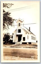 RPPC Vintage Postcard - Kennebunkport, Maine - Congregational Church Old Church picture