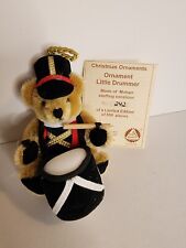 Vintage Hermann Teddy Bear Christmas Ornament Drummer Boy  picture