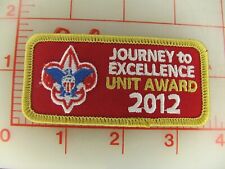 2012 Journey to Excellence Unit GOLD Award collectible patch (m10) picture