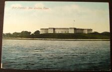 New London Connecticut c1905 Fort Trumbull, historic building on Thames River picture