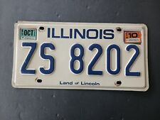 1985 Illinois License Plate ZS 8202 Land of Lincoln picture
