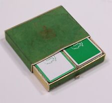 Augusta National Golf Club ANGC Vintage 2 Playing Card Decks Members Not Masters picture