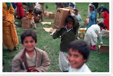 Kurdish Refuge Children Operation Provide Comfort Iraq Desert Storm 8 x 12 Photo picture