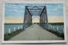 The Long Bridge Head Of Chequamegon Bay, Wisconsin, Vintage Postcard picture