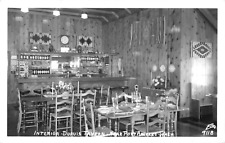 RPPC DUPUIS TAVERN Port Angeles, WA Interior c1950s Ellis Photo Vintage Postcard picture