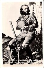 Ed Schieffelin Who Named Tombstone Arizona Rifle & Canteen RPPC Postcard Photo picture