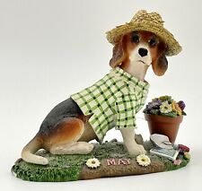Danbury Mint Beagle Dog MAY Month Perpetual Calendar Figurine Collectible Figure picture