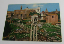 Postcard Roma Italy Rome FORO ROMANO Roman Forum Vintage picture