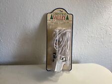 CHRISTMAS VALLEY VILLAGE ACCESSORIES, 3 SOCKET LIGHT CORD NEW UNOPENED PACKAGE picture