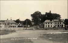 Lincolnville Beach ME Hotels Town Bldgs c1920s-30s Real Photo Postcard picture