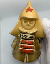 Vintage Ceramics Porcelain Figurine Boy USSR Red Army Soviet Soldier Souvenir picture