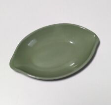 Vintage Sage Green Lenox Small Dish Ashtray Nut Sauce Trinket Made in USA 2427 picture