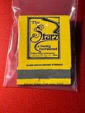 MATCHBOOK - THE STARZ - A FAMILY RESTAURANT - TAHOE CITY, CA - UNSTRUCK picture