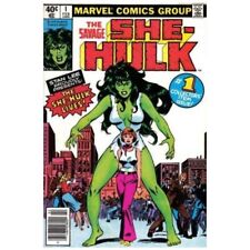 Savage She-Hulk (1980 series) #1 Newsstand in VF condition. Marvel comics [k& picture