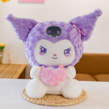 Cartoon Cute Kuromi Plush Doll Stuffed Toy Soft Throw Pillow 35-80 cm Girl Gift  picture