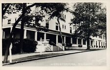 Real Photo Wequetonsing Hotel In Harbor Springs MI Michigan Mich Postcard picture