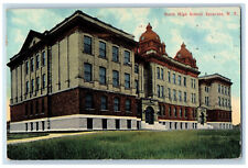 1914 North High School Syracuse New York NY Antique Posted Postcard picture