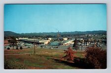 Oak Ridge TN-Tennessee, Jackson Square, A.E.C Offices, Vintage Souvenir Postcard picture