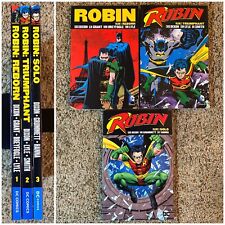 Robin Dixon TPB Set Vol 1 2 3 Reborn Triumphant Solo - DC Batman Jokers Wild 4 5 picture