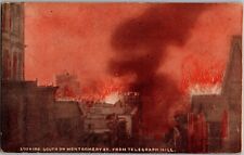 c 1906 San Francisco, California Earthquake & Fire Montgomery Street Postcard picture