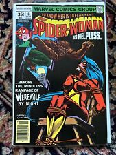 Spider-Woman #6 (Marvel Comics, 1978) NM Werewolf by Night Bondage Cover picture