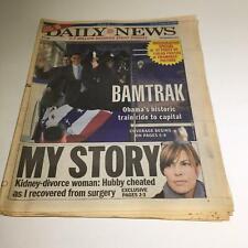New York Daily News: Jan 18 2009, Bamtrak, Obama's Historic Train Ride 2 Capital picture