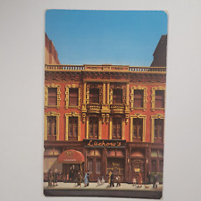 New York City NY Luchow's Famous Restaurant East 14th Street Chrome Postcard picture