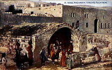Nazareth~Virgin's Fountain~c1910~Society Promoting Christianity Amongst Jews picture