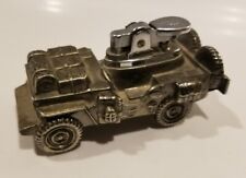 VINTAGE USA WW2 WILLYS MILITARY JEEP TABLE LIGHTER picture