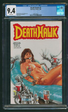 Death Hawk #2 CGC 9.4 Adventure Comics 1988 Bondage Cover picture